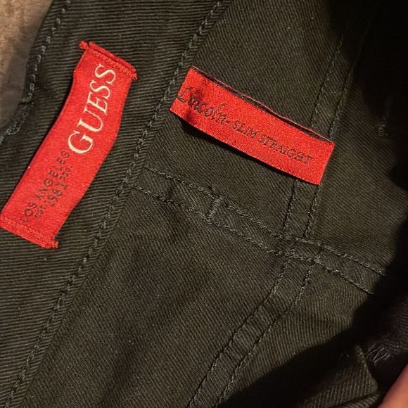 GUESS straight black jeans for men - Picture 6 of 7